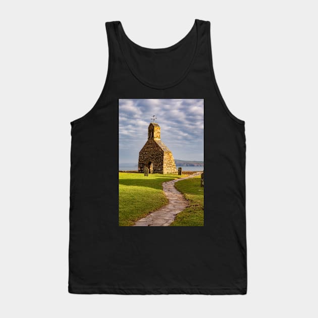 Cwm-yr-Eglwys, Pembrokeshire, Wales Tank Top by dasantillo